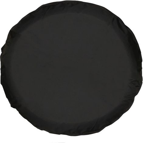 CCYKXA Housse Roue de Secours, Housses de Pneus, Housse de Protection Pneu, Housse de Pneu Voiture, Anti Poussière Neige pour Remorque de Voyage, SUV, Diamètre dans Les 66cm,Noir