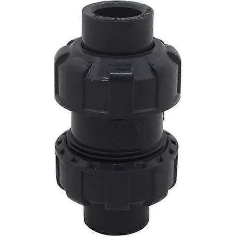 Clapet anti-retour à bille de 25 mm pour piscine, clapet anti-retour en PVC (diamètre intérieur) (1/4)