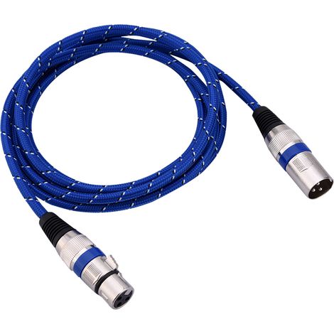 Câble audio XLR mâle vers femelle 3 broches pour microphone, 1,8 mètres (1/5)
