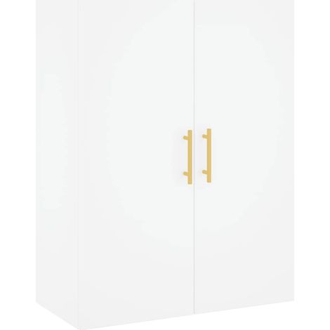 Maison Exclusive - Armario de pared blanco 69,5x34x90 cm (1/5)