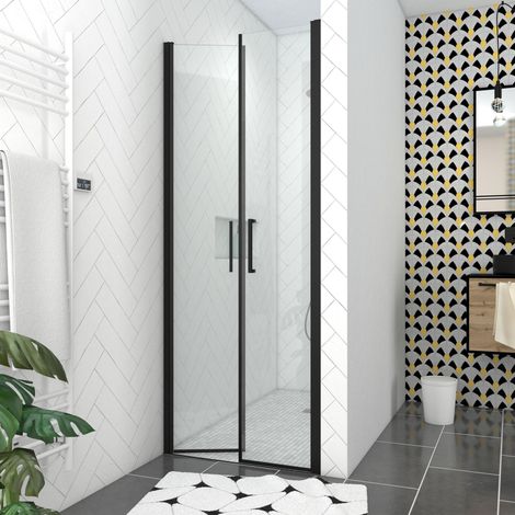 pack paroi de douche 90x200 cm + receveur de douche a carreler 90x160 recoupable (1/4)