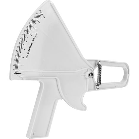 Pied à coulisse mesureur de graisse corporelle, outil de mesure précis de pli cutané pour fitness, accessoire blanc (1/5)