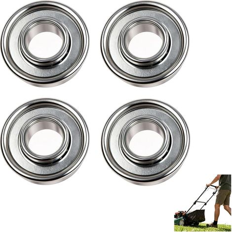 4 Roulements de roue Ø12.7 x 28.6 x 11mm pour tondeuse- Pièces de rechange pour une performance optimale et une longue durée de vie (1/5)