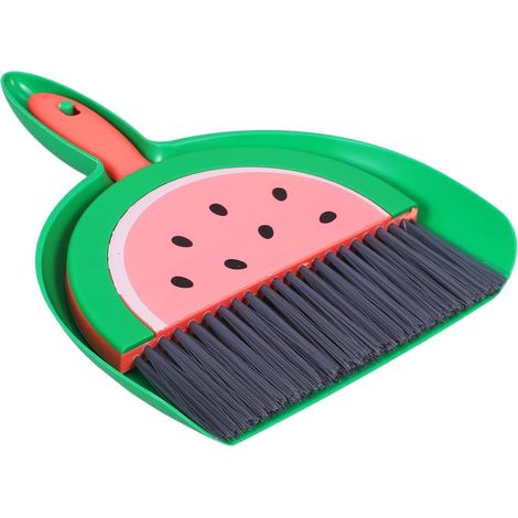 Mini balai et pelle à poussière – Set de 1, en PP, pour bureau et voiture (modèle animal) (1/4)