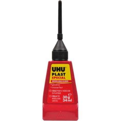 UHU pegamento especial transparente 30g para modelismo