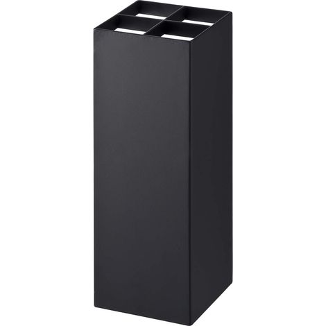 YAMAZAKI Umbrella Stand-Storage for Umbrellas And Walking Canes Portaombrelli, Lega di Acciaio e Polipropilene, Nero, Taglia Unica