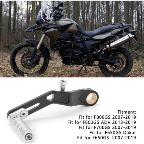 Verstellbares und klappbares Schaltpedal aus Aluminiumlegierung, kompatibel mit BMW F800GS / F700GS / F650GS
