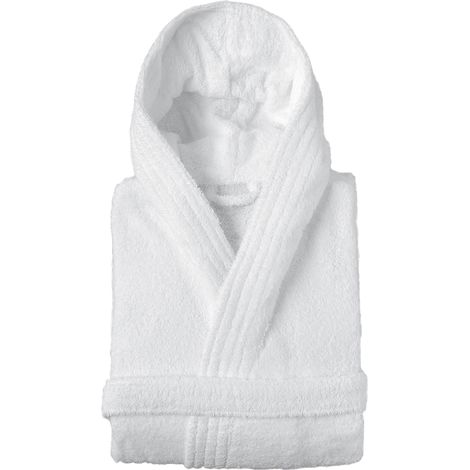 Peignoir adulte à capuche PURE Capuche Standard L