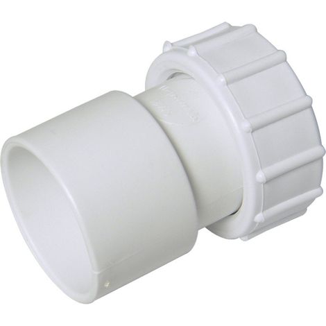 FloPlast ABS Solvent Weld Female Adaptor 40mm White (1/2)