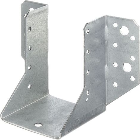 Sabot de poutre type A à ailes extérieures 64 x 98 mm – Acier galvanisé sendzimir – Marque