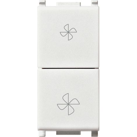 VIMAR - 14063 Commutatore 2P 10AX fan-coil bianco
