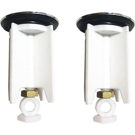 2 bouchons de lavabo Bouchon de lavabo universel 40mm Bouchon de lavabo Bouchon de lavabo de salle de bain Bouchon de vidange réglable en hauteur pour vidange de lavabo et bidet (1/3)