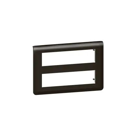 Plaque de finition Mosaic pour 2x8 modules noir mat (079077L) (1/3)