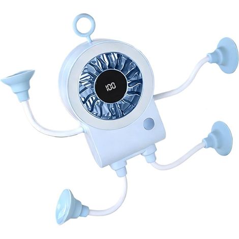 Ventilateur Rechargeable 100 Vitesses Mains Libres 5 (1/5)