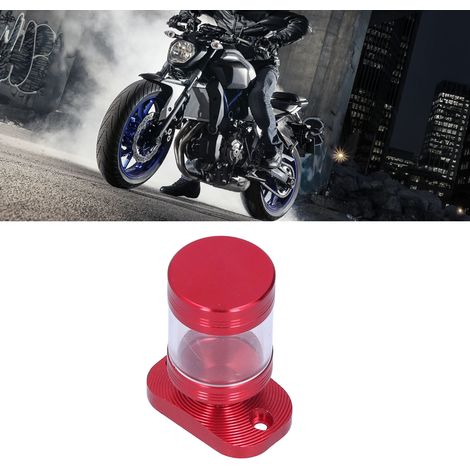 Optischer Bremsflüssigkeitsbehälter für Yamaha MT07, MT09 und MT03 Motorräder. (1/5)