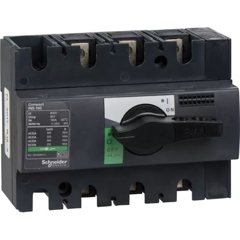 Schneider 28912 Trennschalter Interpact Ins160 3P 160 A (1/2)
