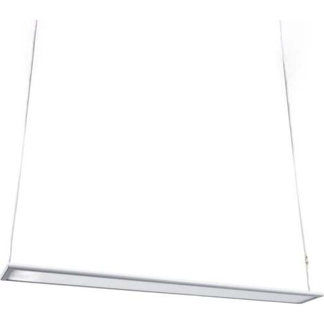 [GEBRAUCHT] B-Ware Arcchio Hängeleuchte Samu LED Pendelleuchte dimmbar Aluminium 120cm weiß 3000K (1/2)