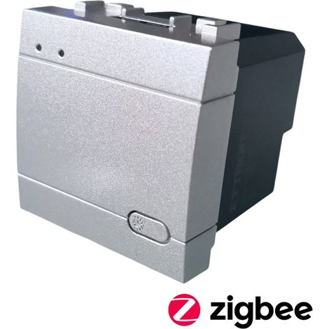 ETTROIT Gateway Smart ZigBee / Tuya compatibile supporti Bticino Living colore Grigio - LGZB4002
