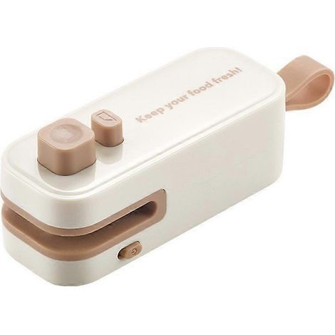 Scelleuse et coupe-sacs portable Mini, rechargeable par USB, idéale pour la conservation des aliments, des snacks et des bonbons. (1/5)