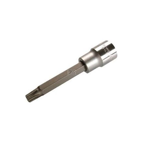 BGS  Punta  para  destornillador  100  mm  de  largo  accionamiento  cuadrado  interior  12,5  mm  (1/2")  perfil  en  T  (para  Torx)  T60  -  4476