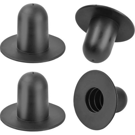 (Noir) Lot de 4 bouchons de piscine, accessoires pour piscine hors sol, bouchon de piscine, filtre de piscine, pièces de rechange (1/5)