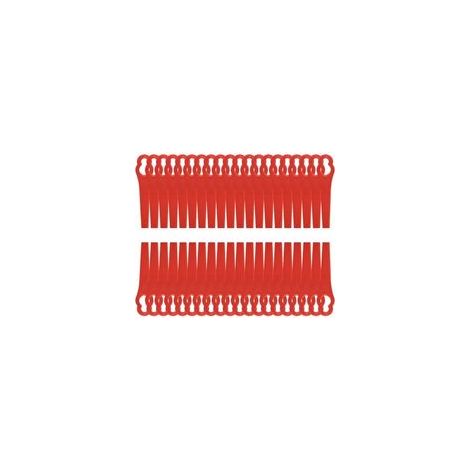 Lame Coupe Bordure Lames en Plastique de Rechange 8,3cm pour Jardin et Pelouse Coupe Bordures Grass Trimmer (120 Pcs) (1/5)
