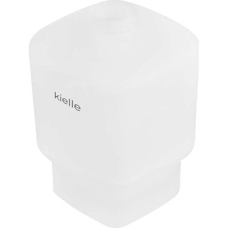 kielle Vega - Recipiente de repuesto para el dispensador, cristal opaco 90418000