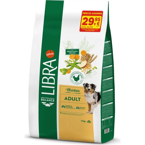 Libra Adult au poulet pour chiens adultes - Croquettes pour chiens au poulet