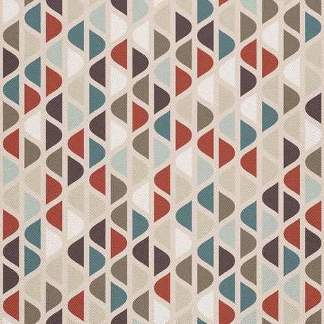 Outdoor-Dekorstoff Oxford - Geometrisches Muster 3 I DX361 (1/5)