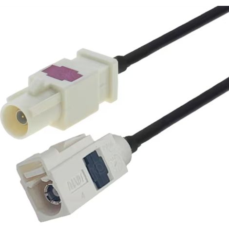 Anschlusskabel Fakra B-Buchse / Fakra B-Stecker RG174 3 m