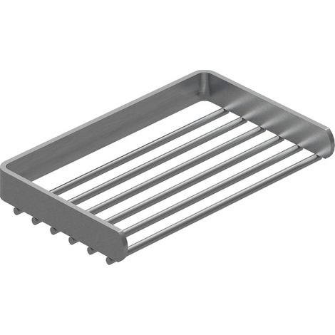 COSMIC 2900339 LOGIC Jabonera Rejilla Inox Mate - ref: WJC226A0039003