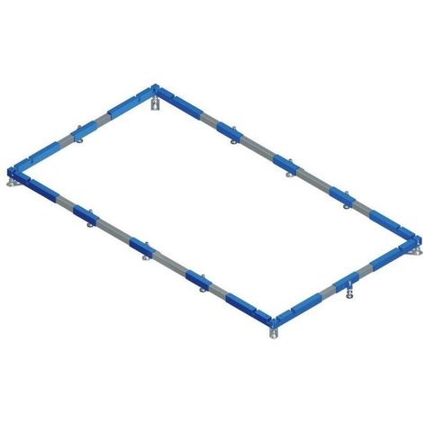 Villeroy & Boch Accessoires - Cadre de montage ViFrame pour receveurs en Quaryl jusqu’à 1000 x 1000 mm U91412300 (1/2)