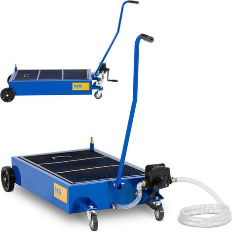 Carro escurridor de suelo para cambio de aceite con bomba manual 20l/min 65 l (1/5)