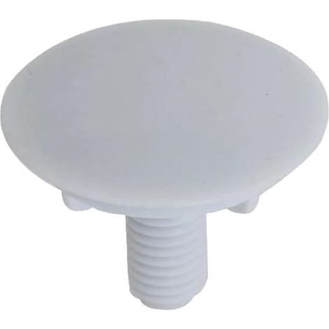 Copertura per foro rubinetto da cucina in PP bianco e gomma, guarnizione impermeabile per lavello per prevenire perdite d'acqua, accessorio da cucina. (1/5)