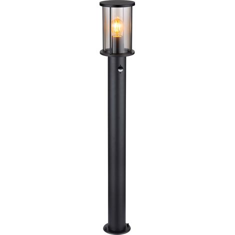 Globo - lámpara de pie - Gracey - negro - metal - Ø 14cm - E27 -
