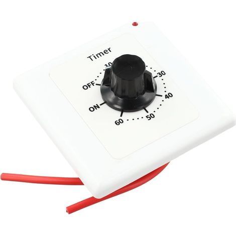 Minuteur électronique mécanique à compte rebours AC250V 15A (1/3)