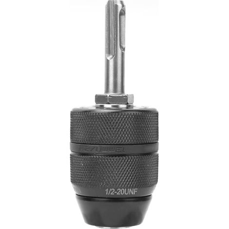 Mandrin de perçage autobloquant électrique 2-13mm, filetage 1/2-20UNF, adaptateur SDS et mandrin de conversion (1/5)