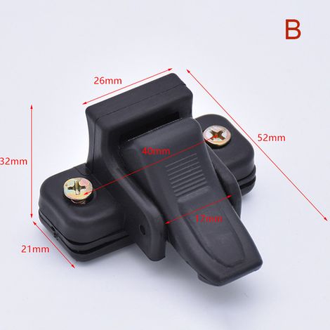 Druckpass-Verriegelungswinkel für Baggertürfenster, 40-mm-Klemme für Pkw - AquaForge (1/5)