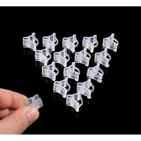 100 Clips de greffage spéciaux pour Plantes Clips de greffage pour semis de Tomate Seedling Greffage Clip d'aubergines Clips pour orchidées Pinces de greffage pour semis (1/5)