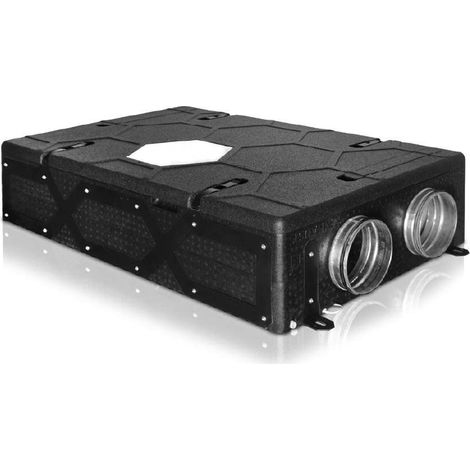 VMC double flux 250 m3/h – URC250 – Moteurs EC basse consommation – Bypass automatique intelligent – Contrôle wifi via application – Econoprime