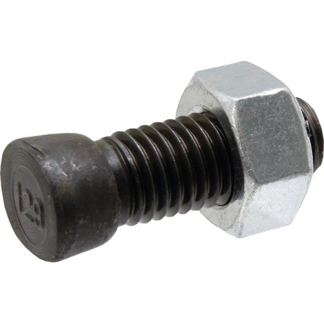 Boulon de charrue avec écrou M12x1,75 longueur 40 mm classe 12,9 pour charrue 1240R/25 x 25 pièces. (1/2)
