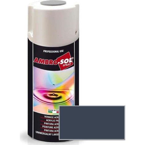 AMBROSOL spray acrilic gris pizarr ral-7015 400ml , El SPRAY ACRILIC GRIS PIZARR RAL-7015 400ml de Ambro-sol es un producto de alta calidad, ideal para dar u