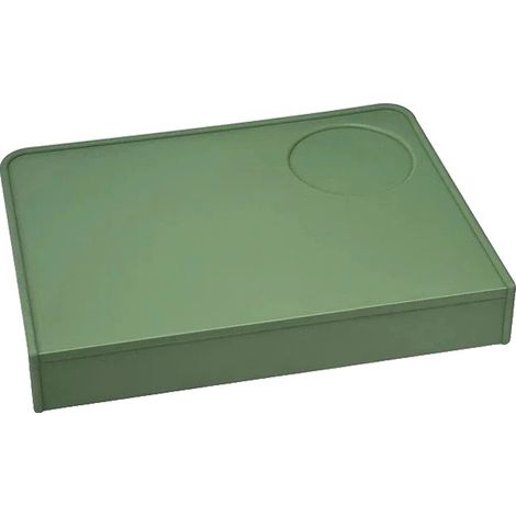 Kaffee Tamper Matte, Rutschfestes Design, Einfach zu Reinigen, grün (1/2)