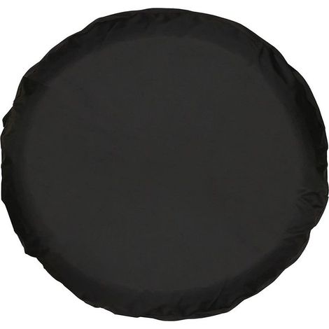 Housse Roue de Secours, Housses de Pneus, Housse de Protection Pneu, Housse de Pneu Voiture, Anti Poussière Neige pour Remorque de Voyage, SUV, Diamètre dans Les 66cm,Noir (1/5)