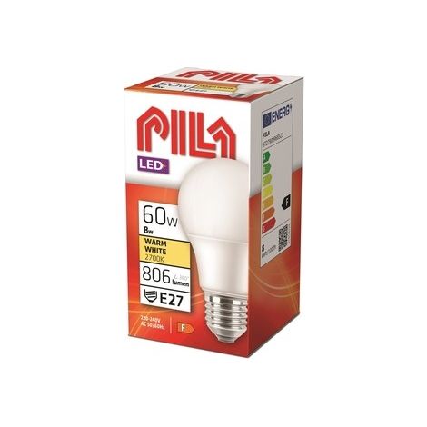 Bombilla LED Pila 8W E27