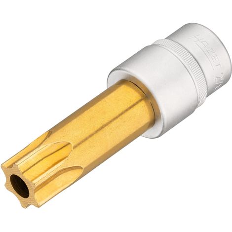 Douille mâle pour régleur d'arbre à cames ∙ avec alésage 2788-T100H ∙ Carré creux 1/2 pouce (12,5 mm) ∙ Profil TORX® « tamper résistant » ∙ Taille T100H (1/4)