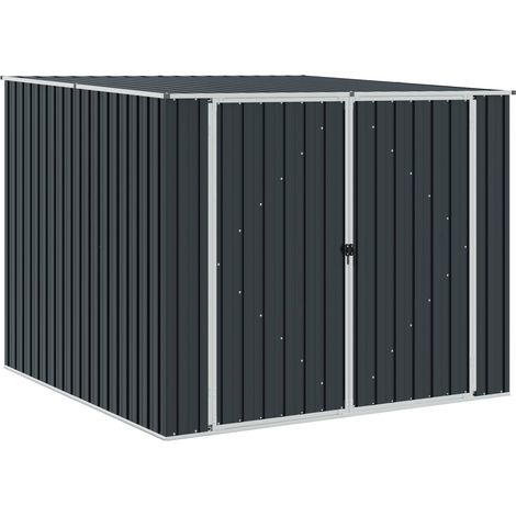 Maison Exclusive - Capanno da Giardino Antracite 195x198x159 cm in Acciaio Zincato (1/5)