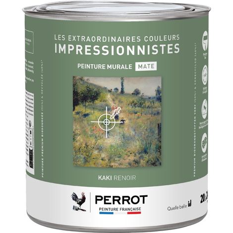 PEINTURE MURALE MATE KAKI RENOIR  500ML  - PERROT (1/3)