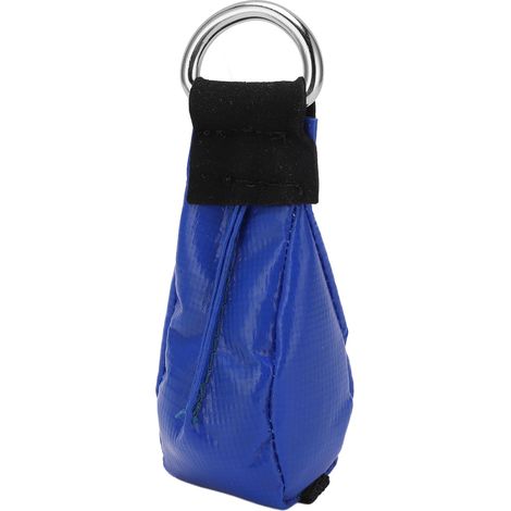 Sac de lancer polyvalent en nylon pour poids, idéal pour l'escalade d'arbres et activités extérieures - Bleu (1/5)