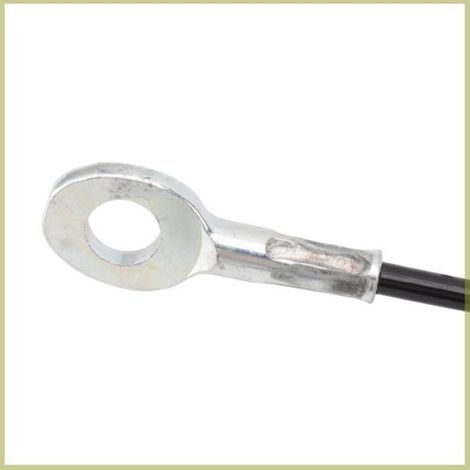 1 Câble de poulie,Acier et PU,4m,Noir,Remplacement pour fitness à domicile et musculation des bras (1/5)